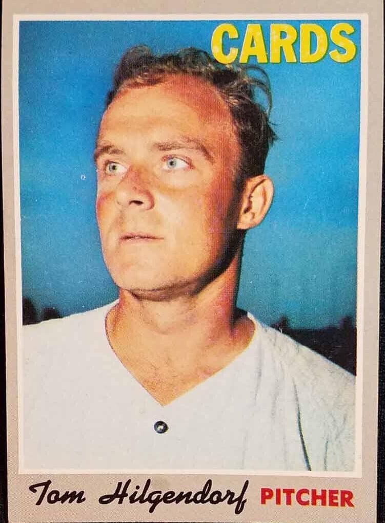 Tom Hilgendorf 1970 topps Topps