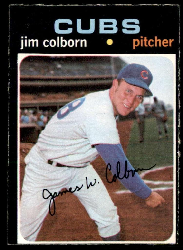 Jim Colborn 1971 topps O-Pee-Chee