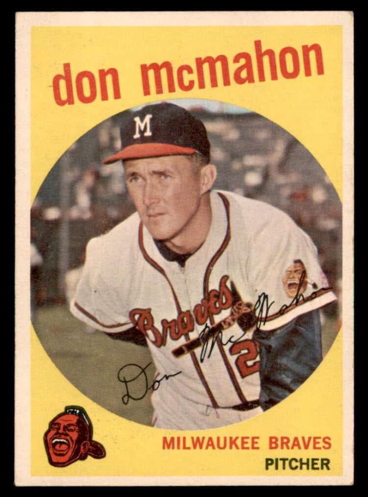 Don McMahon 1959 topps Topps