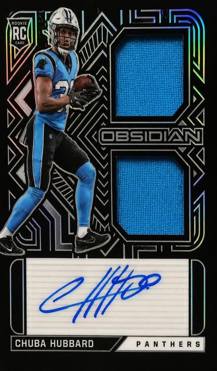 Chuba Hubbard 2021 panini