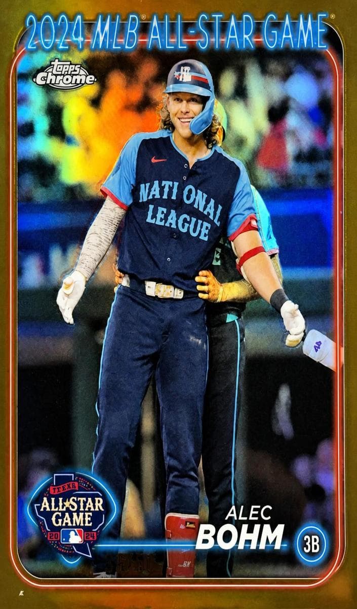 Alec Bohm 2024 topps Topps Chrome Update