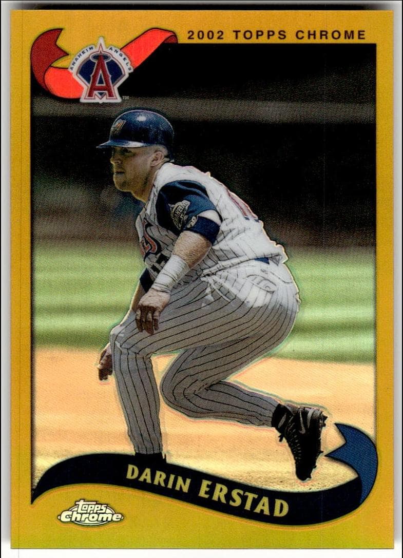 Darin Erstad 2002 topps Topps Chrome