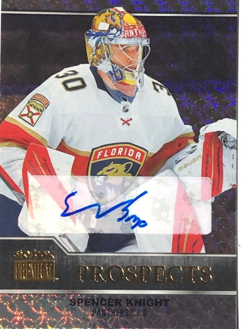Spencer Knight 2021 fleer SkyBox Metal Universe