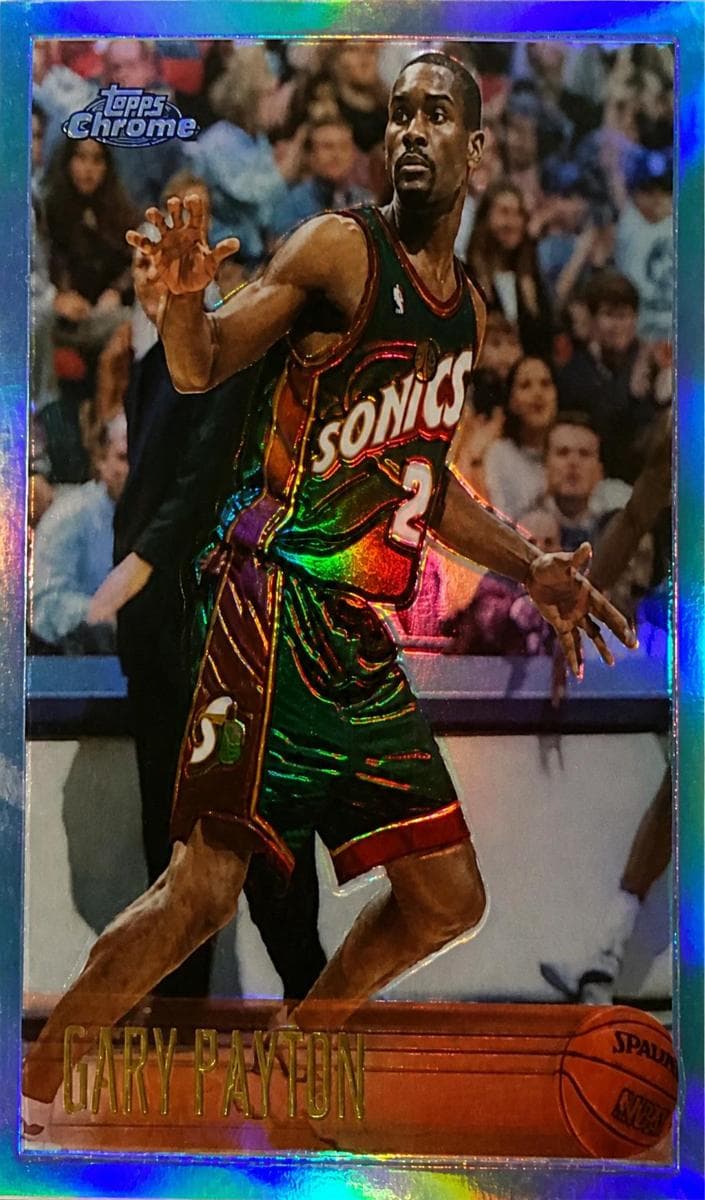 Gary Payton 1996 topps Chrome