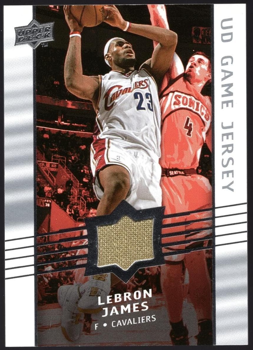 LeBron James 2008 upper-deck