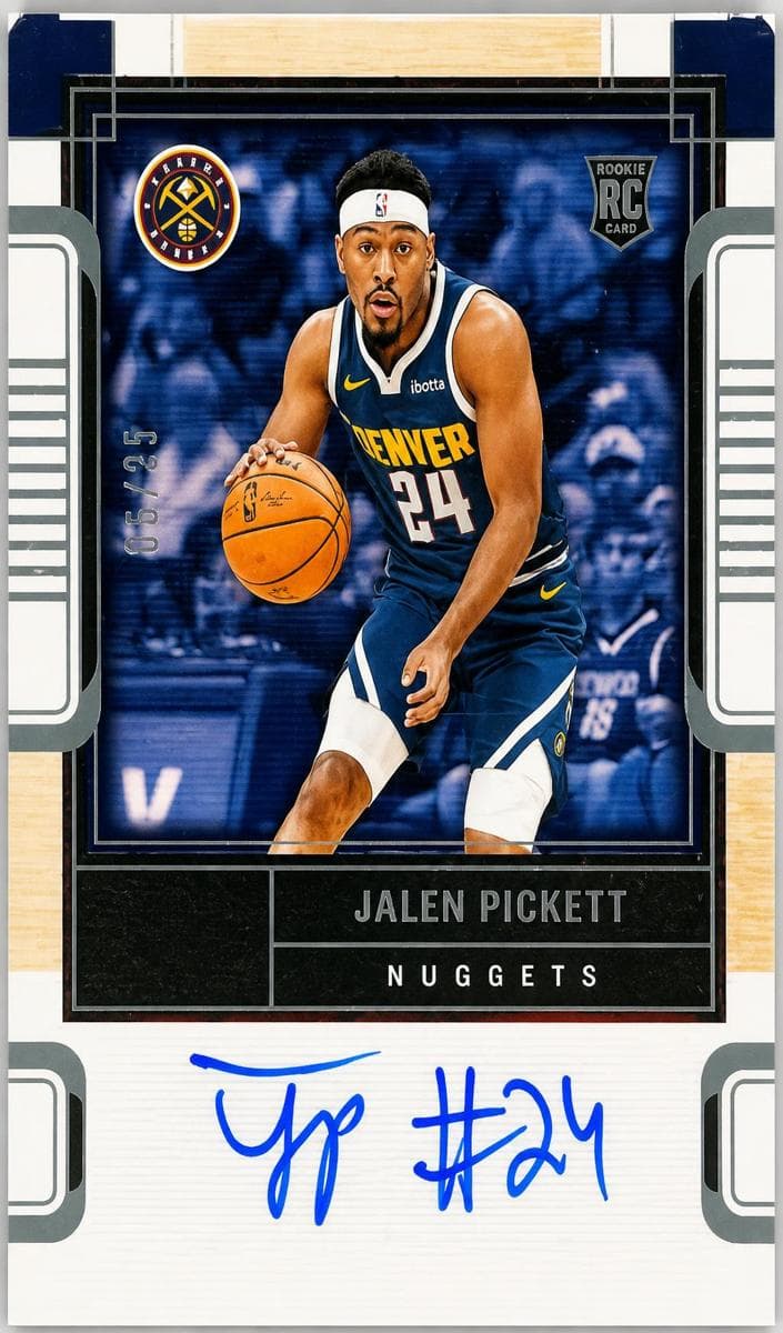 Jalen Pickett 2023 panini One And One