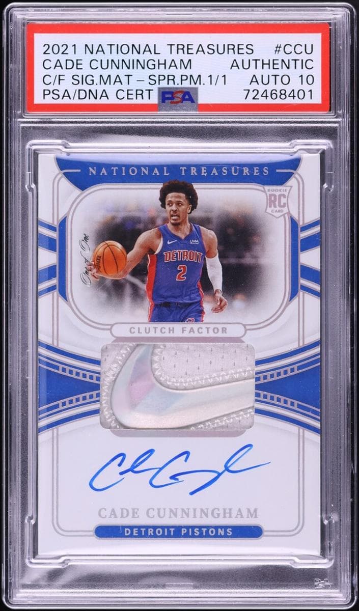 Cade Cunningham 2021 panini