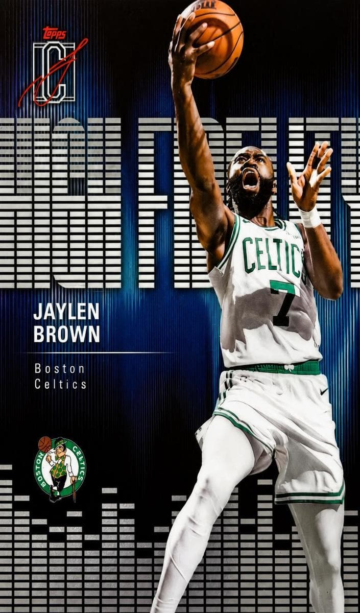 Jaylen Brown 2025 topps Topps Signature Class