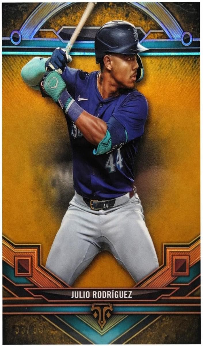 Julio Rodríguez 2024 topps Topps Triple Threads