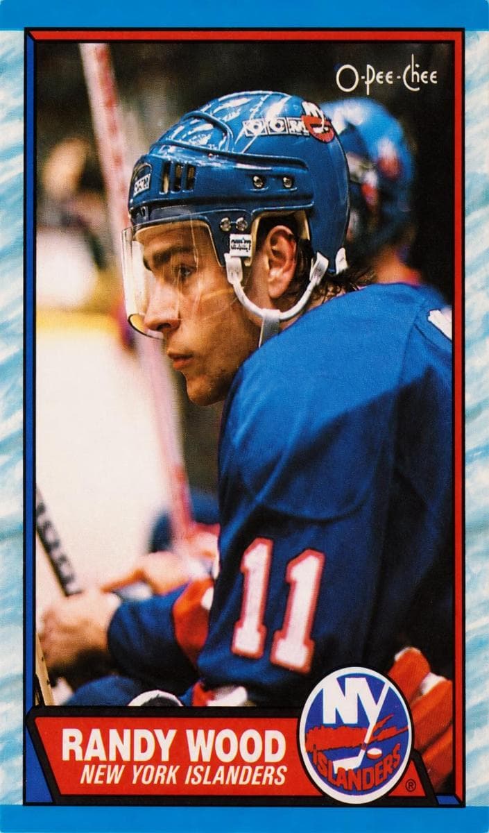 Randy Wood 1989 topps O-Pee-Chee