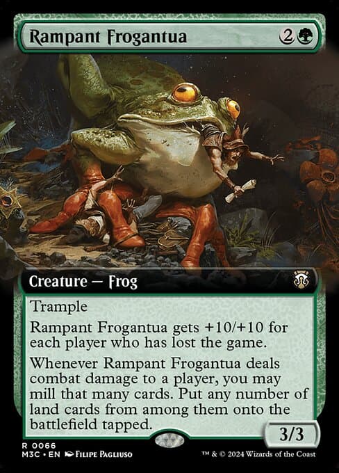 Rampant Frogantua 2024 Magic: The Gathering Modern Horizons 3 Commander