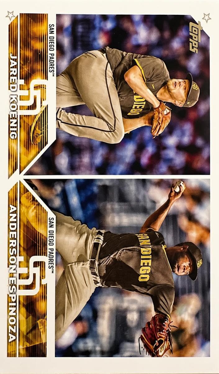 Jared Koenig / Anderson Espinoza 2023 topps