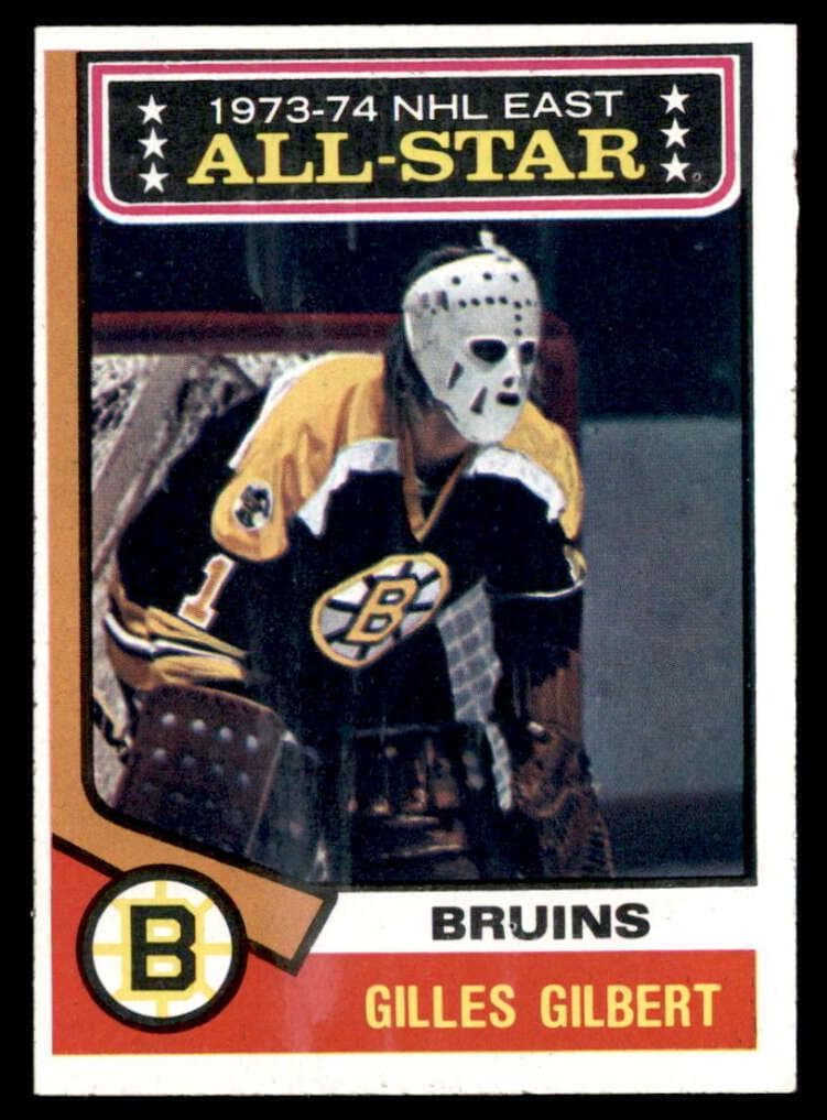 Gilles Gilbert 1974 topps Topps