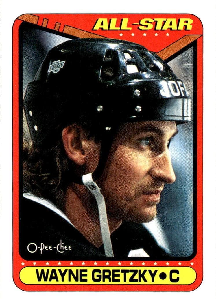 Wayne Gretzky 1990 topps