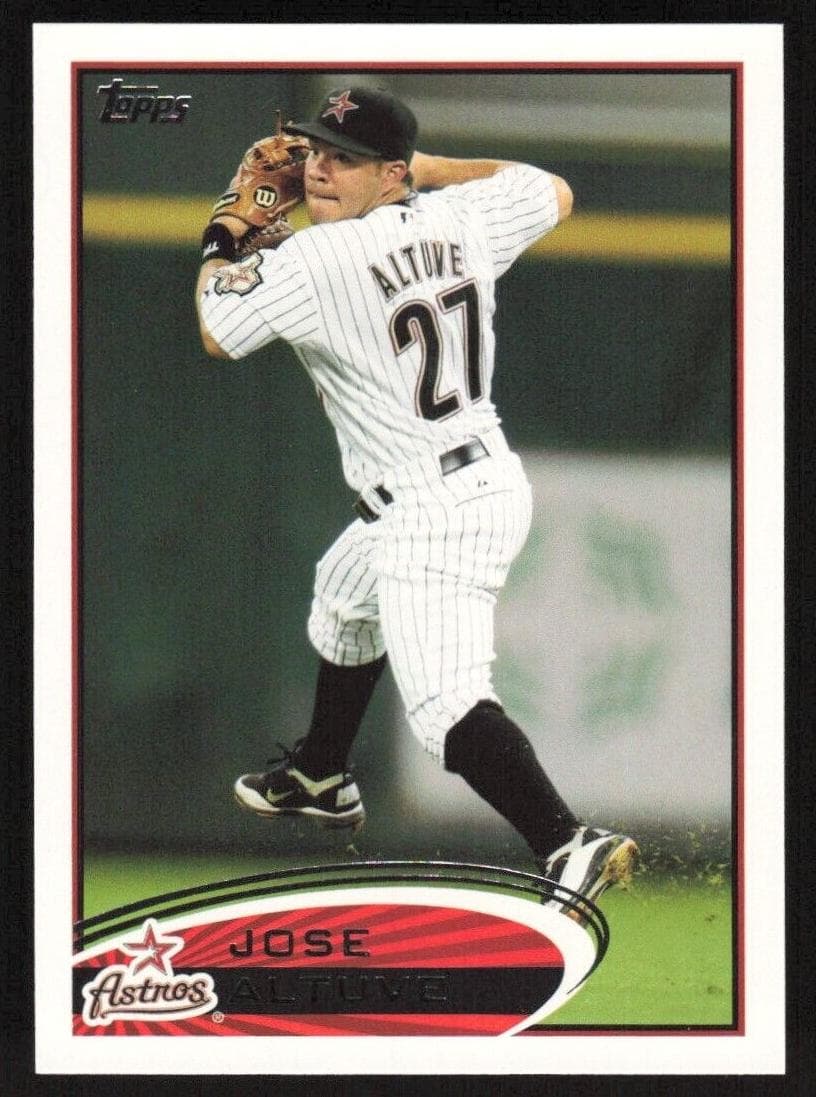 Jose Altuve 2012 topps