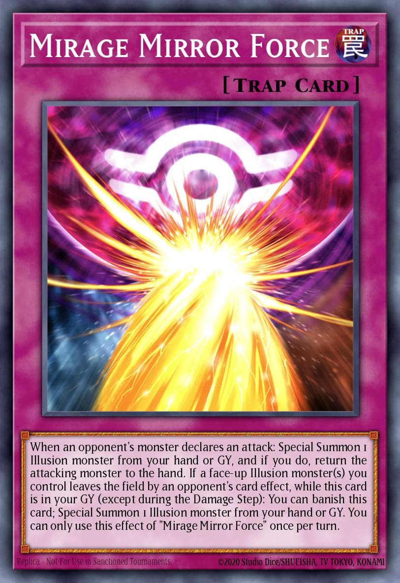 Mirage Mirror Force 2025 Yu-Gi-Oh! 2025 Mega Pack Tin