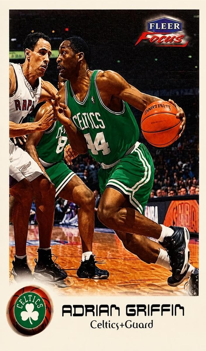 Adrian Griffin 1999 fleer Focus