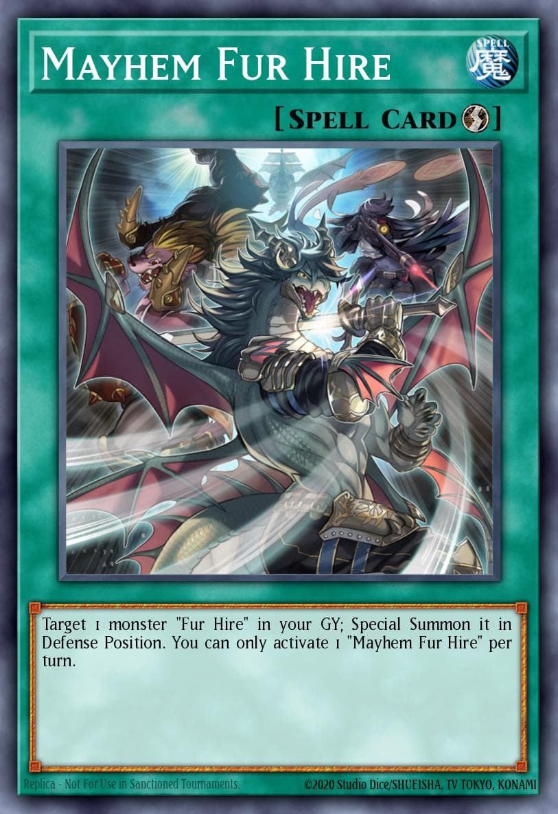 Mayhem Fur Hire 2018 Yu-Gi-Oh! Dark Saviors