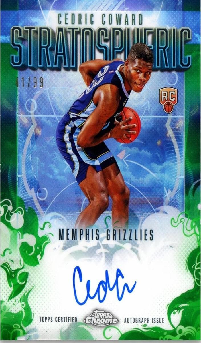 Cedric Coward 2025 topps Topps Chrome