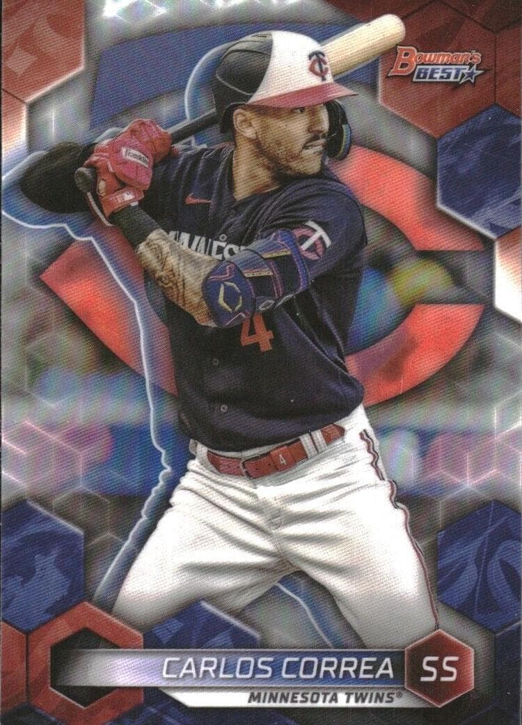 Carlos Correa 2023 bowman Bowman's Best
