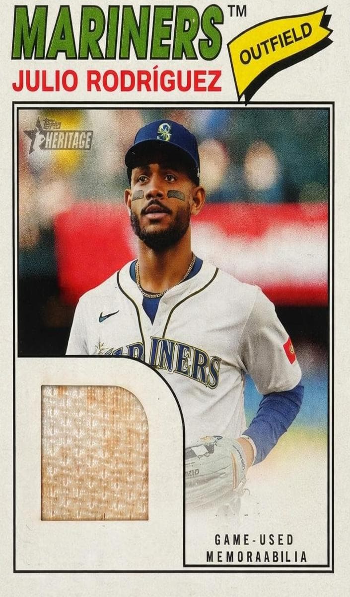 Julio Rodriguez 2026 topps Topps Heritage