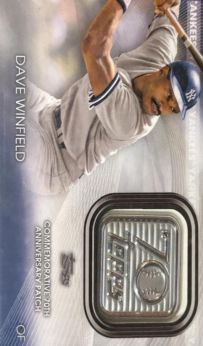 Dave Winfield 2021 topps Topps Update