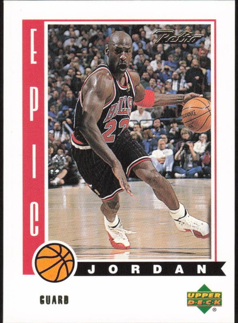 Michael Jordan 1999 upper-deck Retro