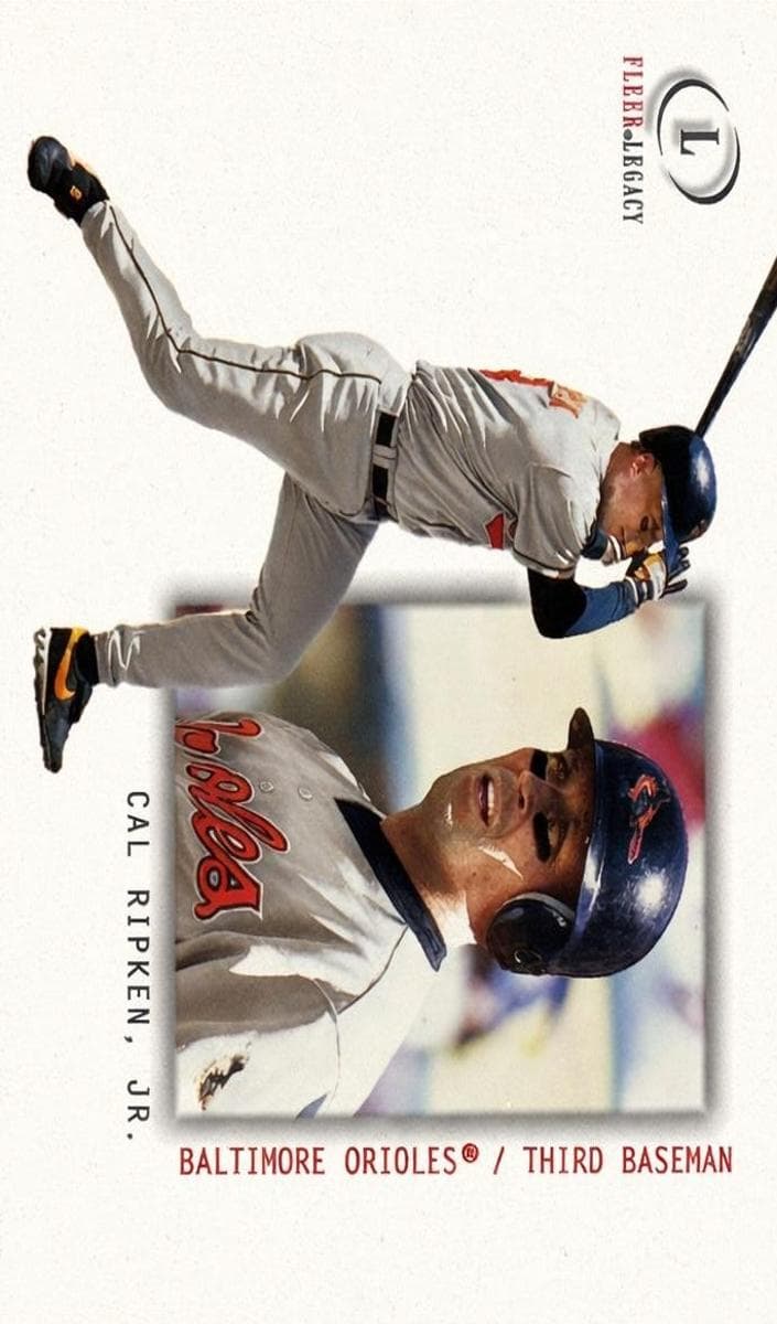 Cal Ripken, Jr 2001 fleer Fleer Legacy