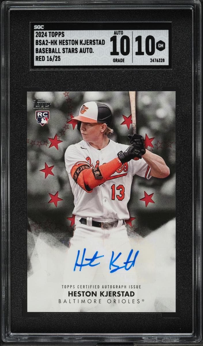 Heston Kjerstad 2024 topps Topps