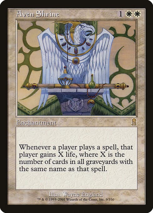 Aven Shrine 2001 Magic: The Gathering