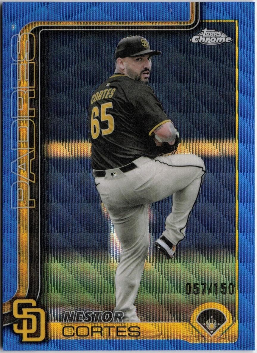 Nestor Cortes 2025 topps Topps Chrome Update