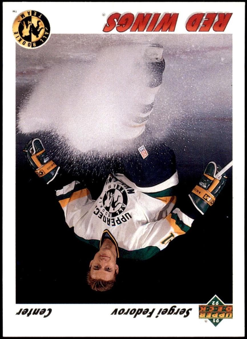 Sergei Fedorov 1991 upper-deck