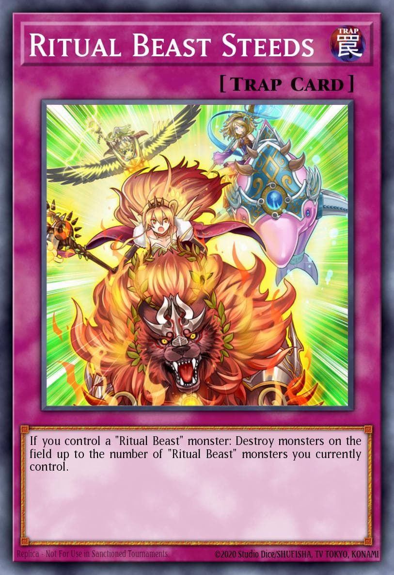 Ritual Beast Steeds 2015 Yu-Gi-Oh! The Secret Forces