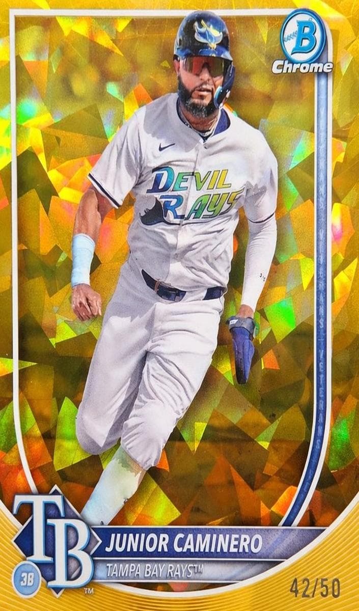 Junior Caminero 2025 bowman Bowman Chrome