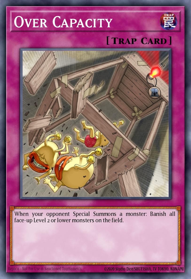 Over Capacity 2012 Yu-Gi-Oh! Order of Chaos