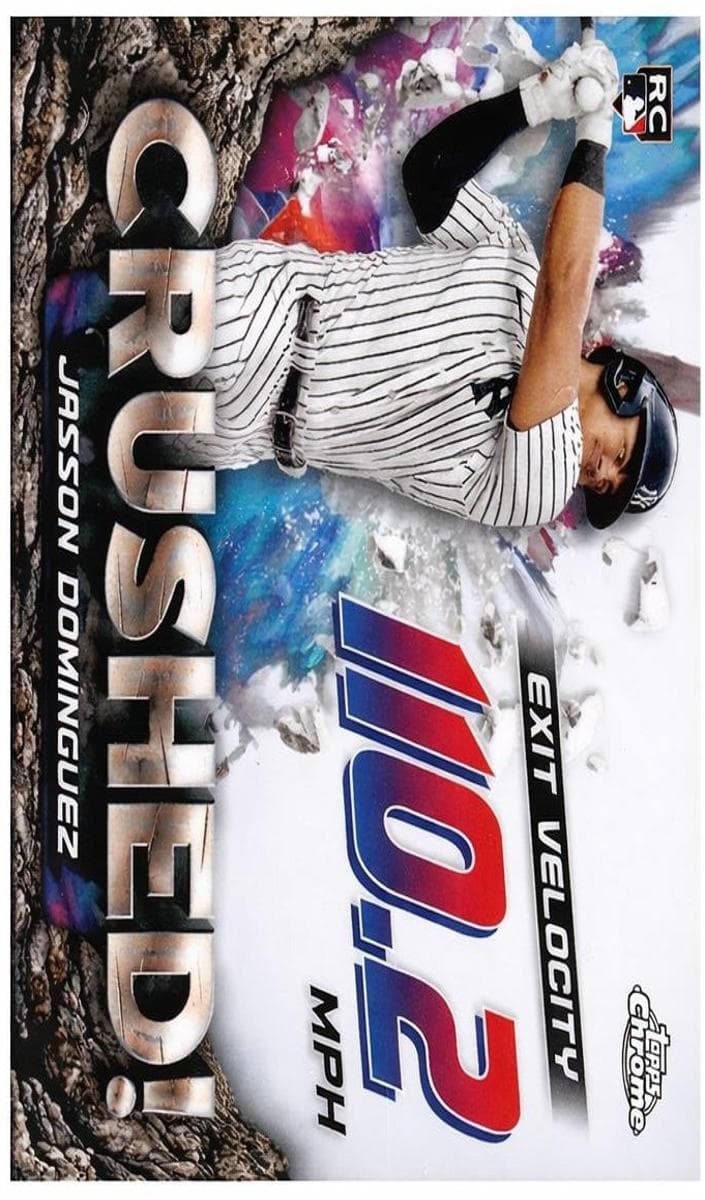Jasson Domínguez 2024 topps Topps Chrome Update