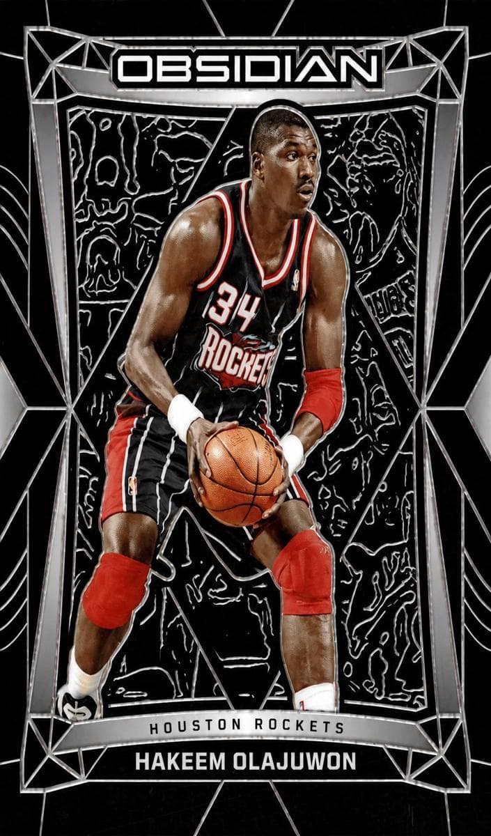 Hakeem Olajuwon 2023 panini Panini Obsidian