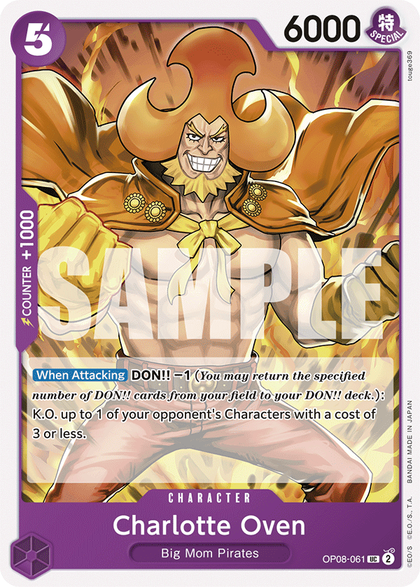 Charlotte Oven 2024 One Piece Japanese Two Legends