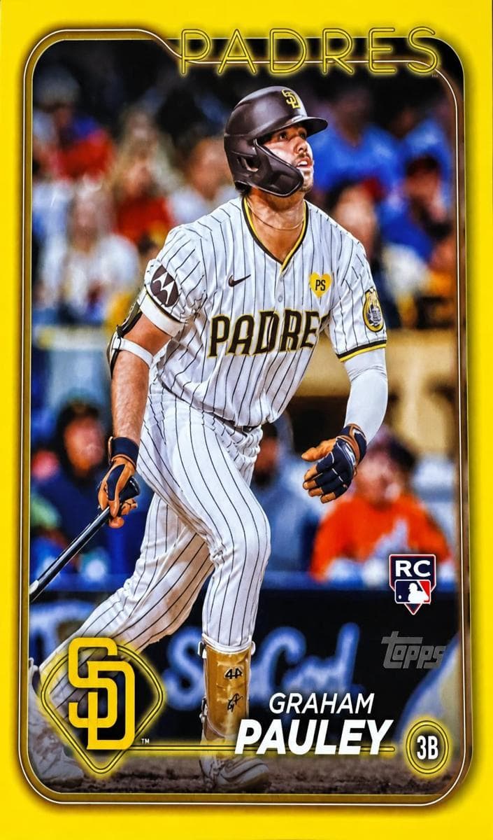 Graham Pauley 2024 topps Topps Update