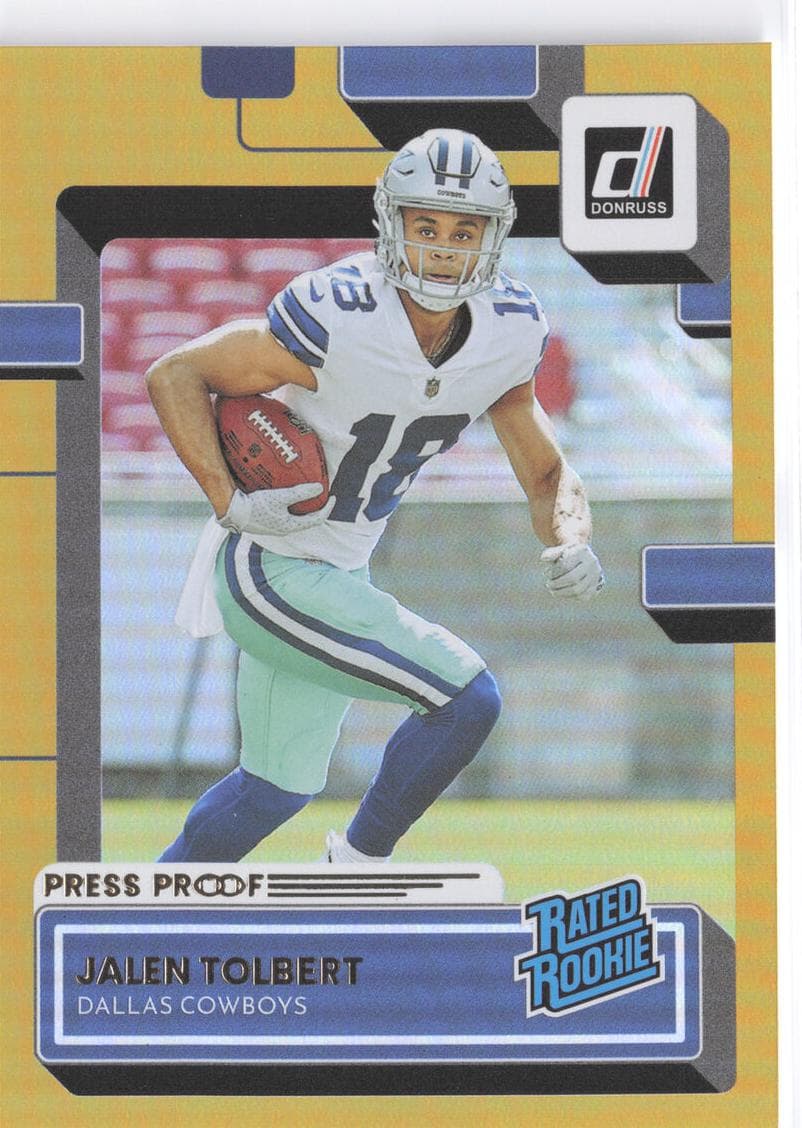 Jalen Tolbert 2022 panini Panini Donruss