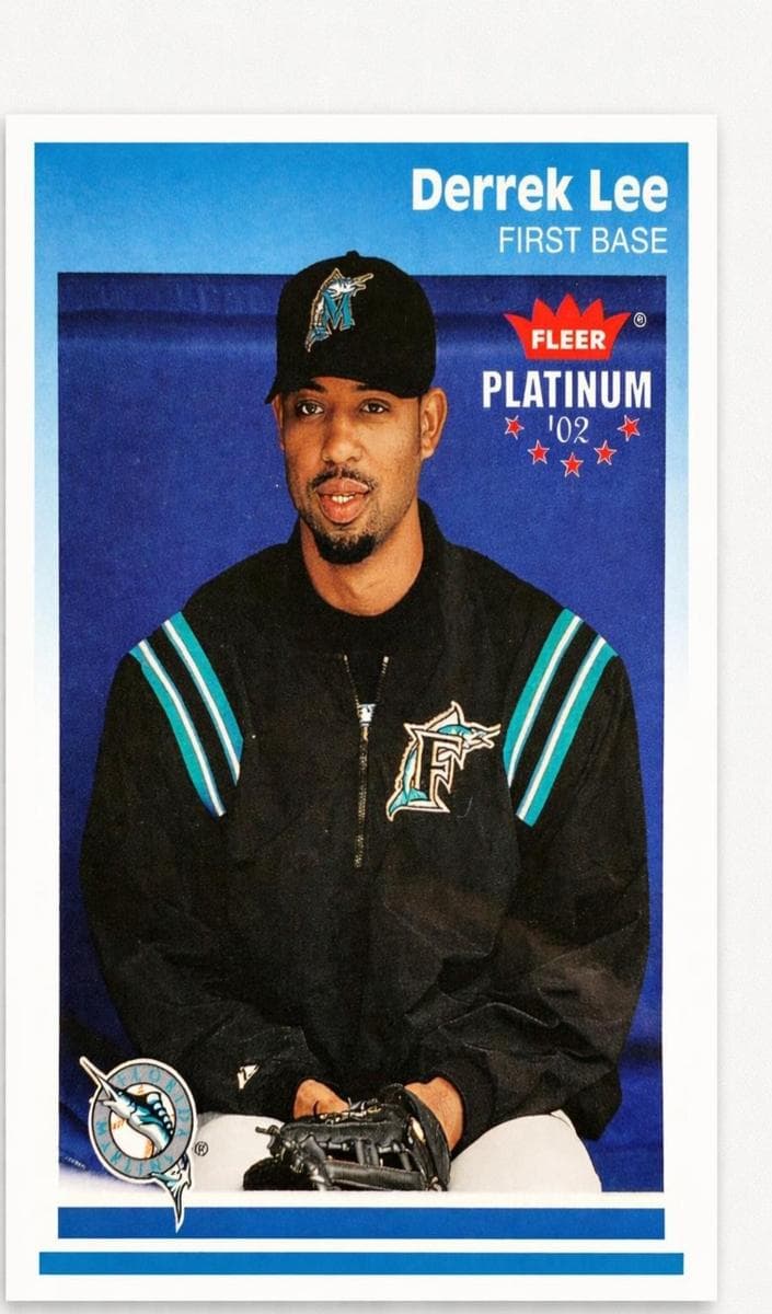 Derrek Lee 2002 fleer Fleer Platinum