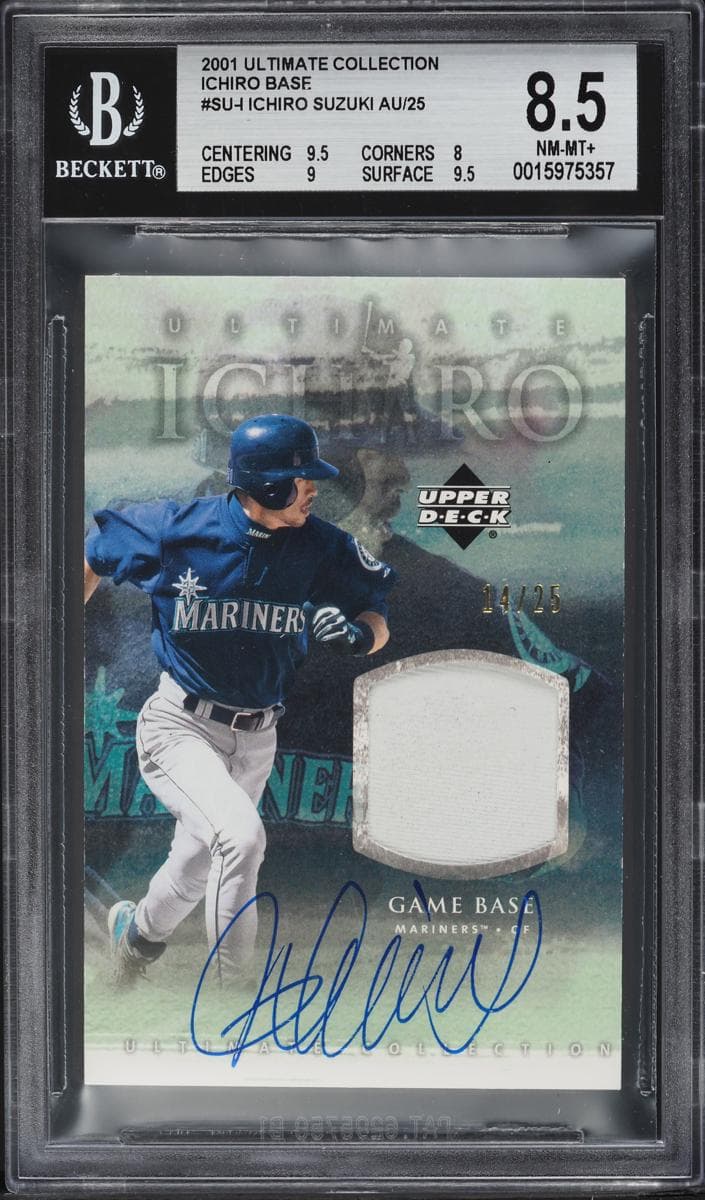 Ichiro Suzuki 2001 upper-deck Upper Deck Ultimate Collection