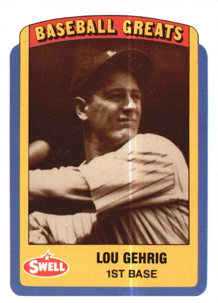 Lou Gehrig 1990 unknown