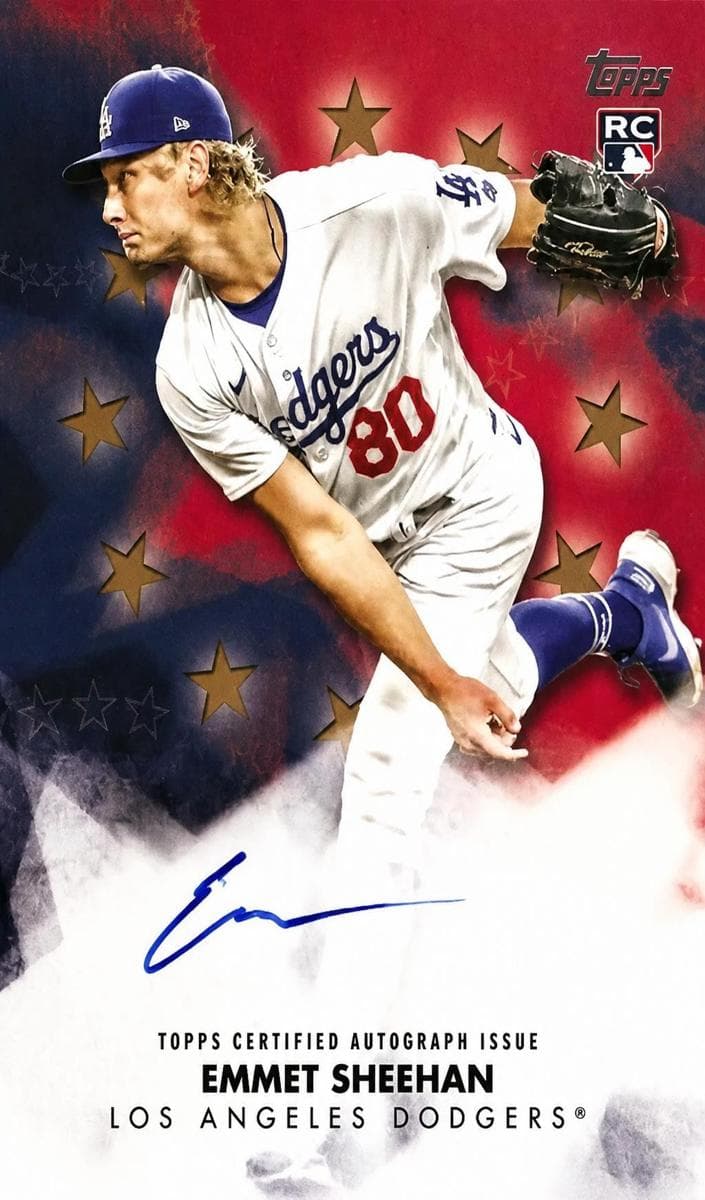 Emmet Sheehan 2024 topps Topps Update
