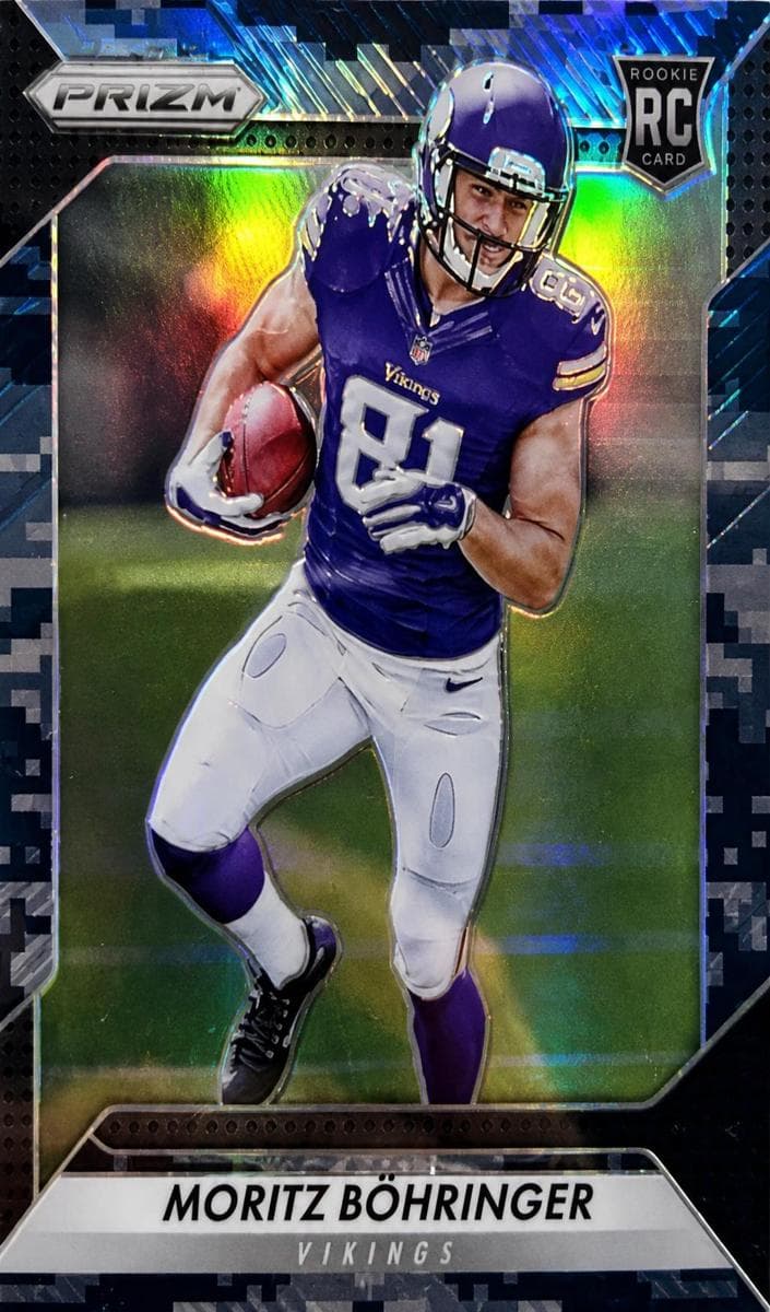 Moritz Bohringer 2016 panini Panini Plates & Patches
