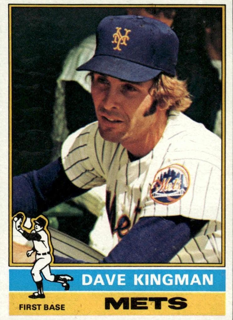 Dave Kingman 1976 topps Topps