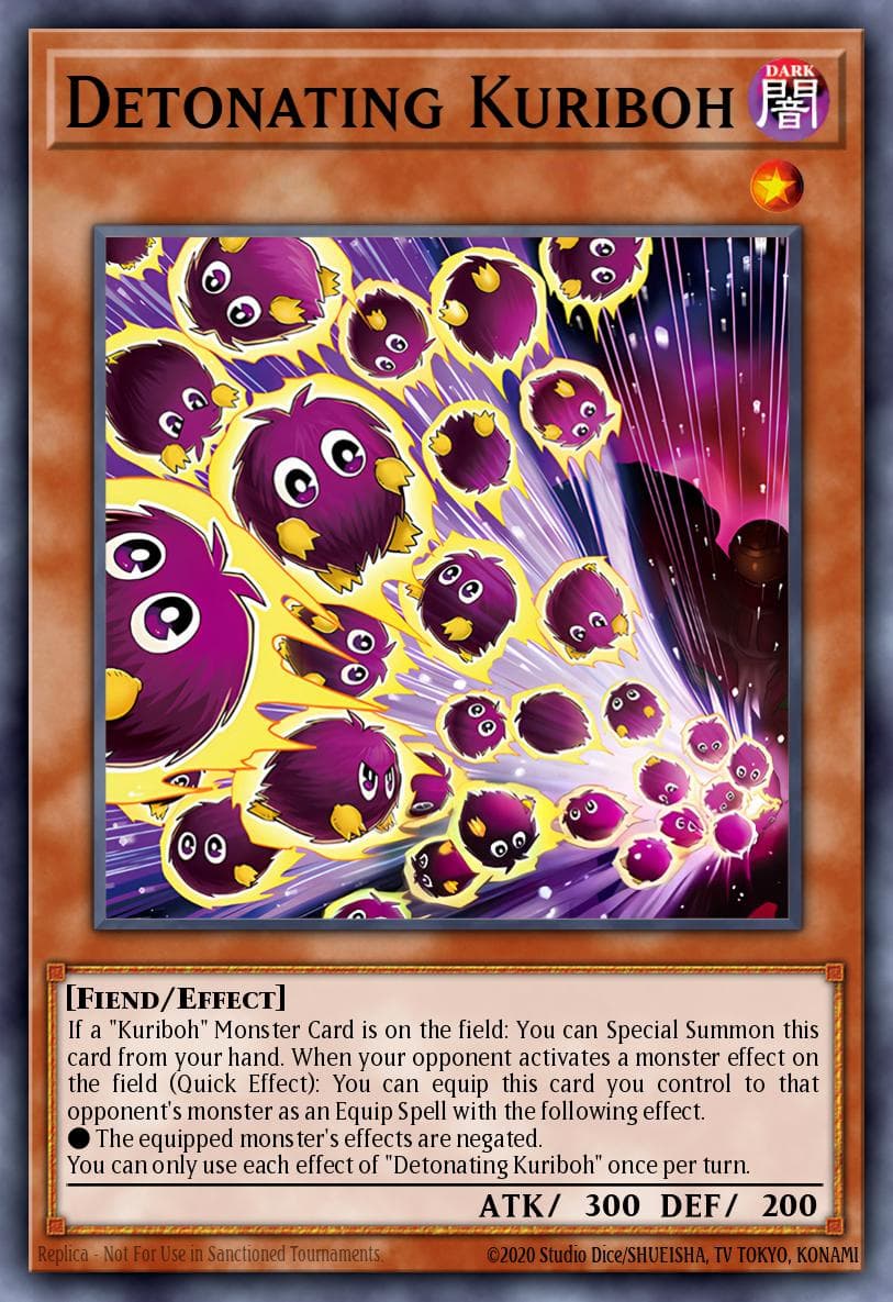 Detonating Kuriboh 2025 Yu-Gi-Oh! Supreme Darkness