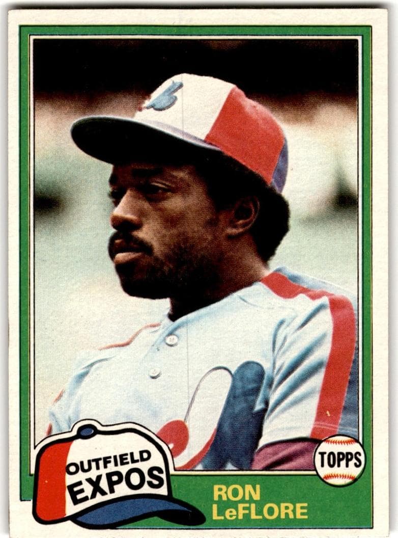 Ron LeFlore 1981 topps Topps