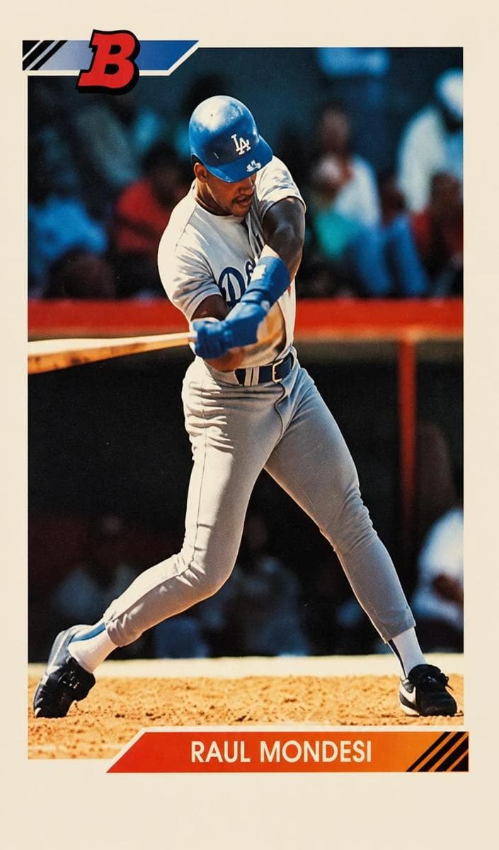 Raul Mondesi 1992 bowman