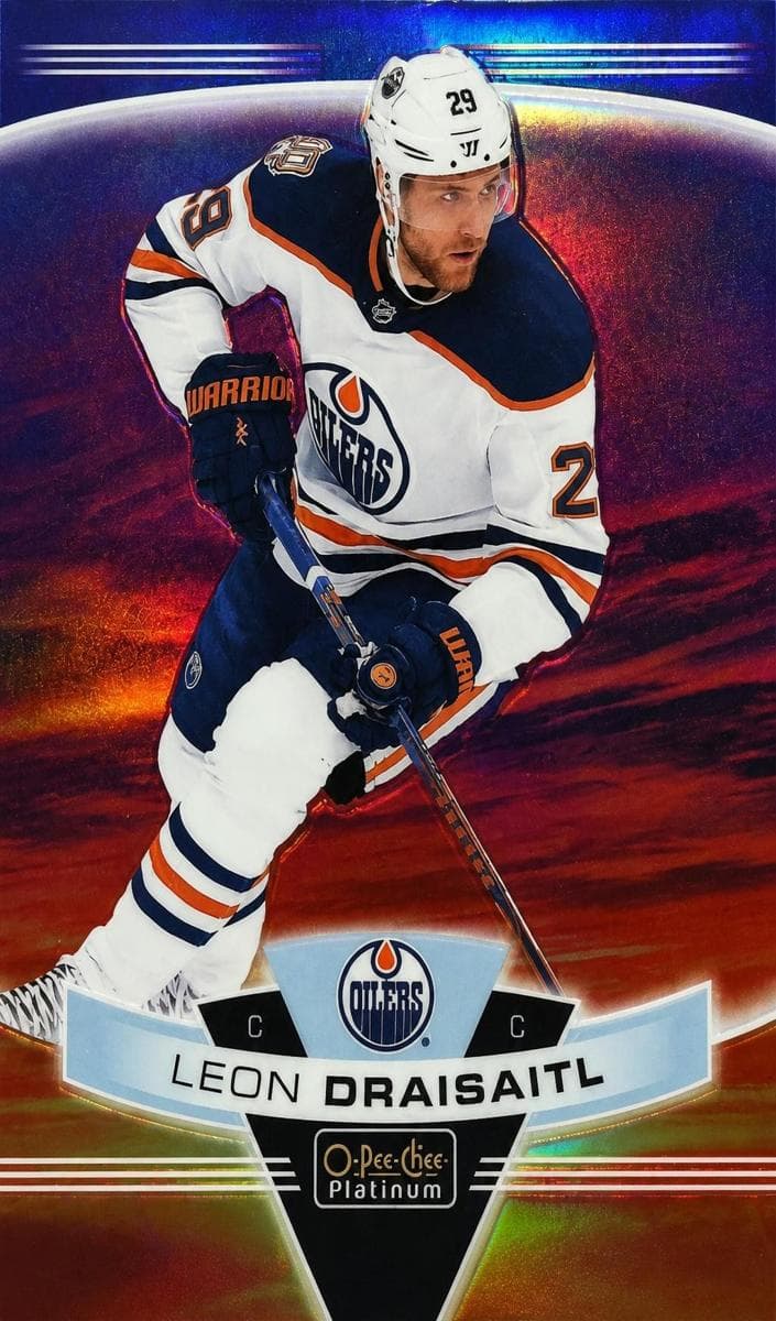 Leon Draisaitl 2019 topps O-Pee-Chee Platinum